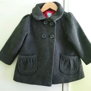 Baby Gap  Wool Blend Pea Coat Size 2 Yrs
